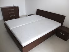 postel dyhovana wenge 